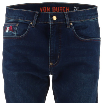 Von Dutch Basic Denim Stretch Blue Dirty