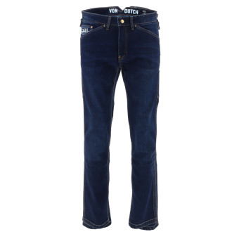 Motorradjeans Von Dutch Carter Denim Stretch Blue Raw Motorradjeans Von Dutch Carter Denim Stretch Blue Raw