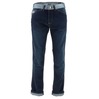 Motorradjeans Von Dutch Eden Denim Stretch Blue Dirty Motorradjeans Von Dutch Eden Denim Stretch Blue Dirty