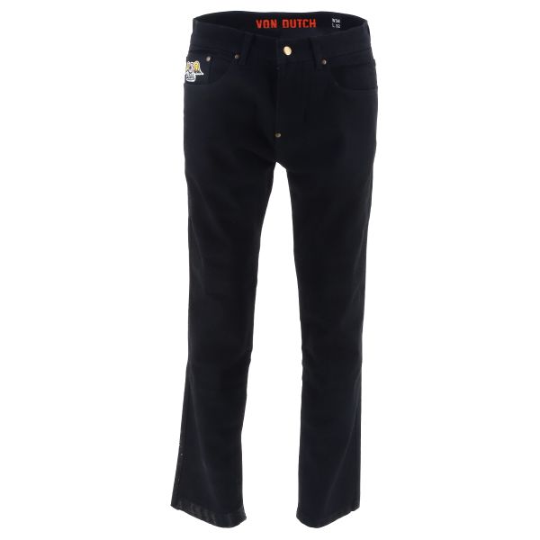 Motorradjeans Von Dutch Mustang Denim Stretch Black