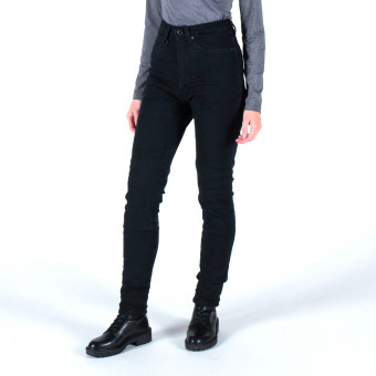 Motorradjeans Knox Scarlett Skinny Black