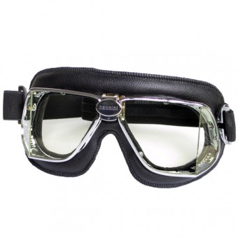 Motorrad-Sichtschutzmasken Nannini Custom Chrome Black Motorrad-Sichtschutzmasken Nannini Custom Chrome Black