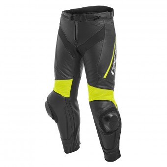 Motorradhose Dainese Delta 3 Black Fluo Yellow
