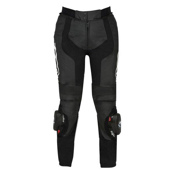 Motorradhose Furygan Bud Lady Black White Motorradhose Furygan Bud Lady Black White