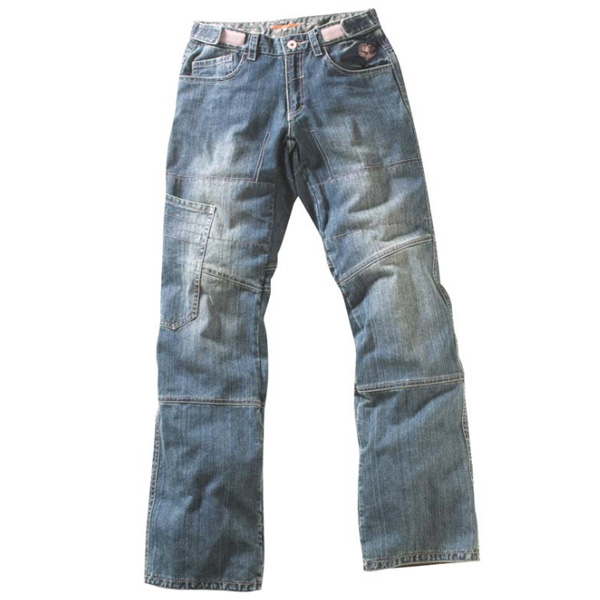 Motorradhose Ixon Oxyd Blau