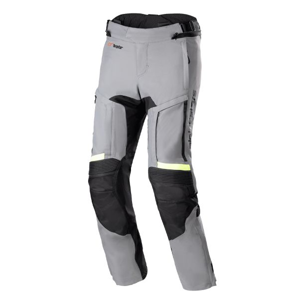 Motorradhose Alpinestars Bogota Pro Drystar 3 Seasons Dark Gray Yellow Fluo Pants