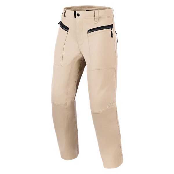 Motorradhose Alpinestars Flex-Ast Canvas Aluminium