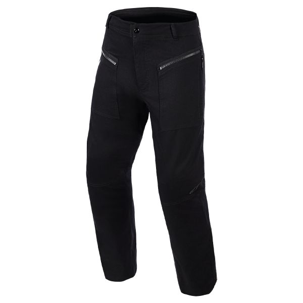 Motorradhose Alpinestars Flex-Ast Canvas Black
