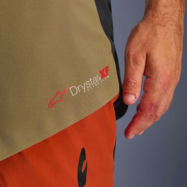 Alpinestars Halo Pro Drystar XF Laminated Pants Walnut Rust Black