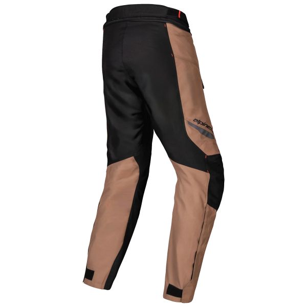 Alpinestars ST-1 Waterproof Pants Dark Khaki Sand Black Red Fluo