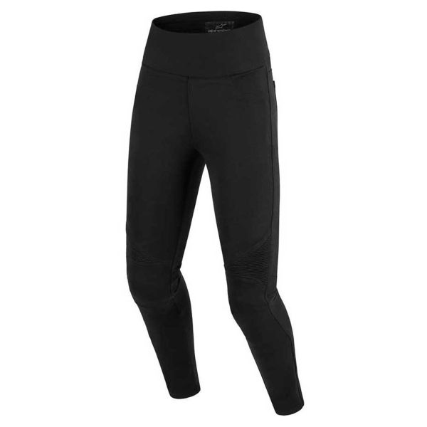 Motorradhose Alpinestars Stella Flex-Ast Leggings Short Black