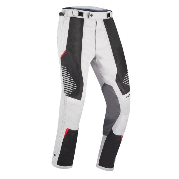 Motorradhose Bering Bakundu Grey Black Red Pant