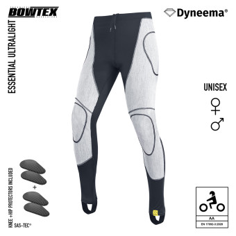 Motorradhose Bowtex Essential Ultralight Grey