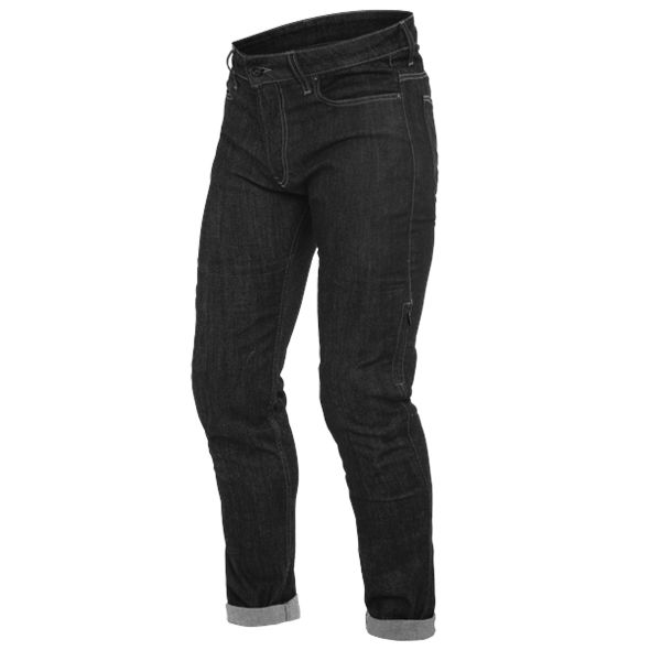 Motorradhose Dainese Denim Slim Black Pants