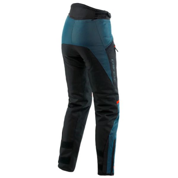 Dainese Tempest 3 D-Dry Lady Ebony Black Lava Red Pants