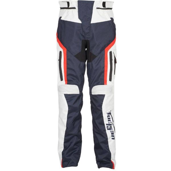 Motorradhose Furygan Apalaches Pant Blue Pearl Red