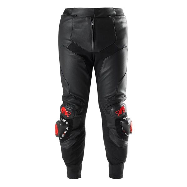 Motorradhose Furygan Drack Black Red Red