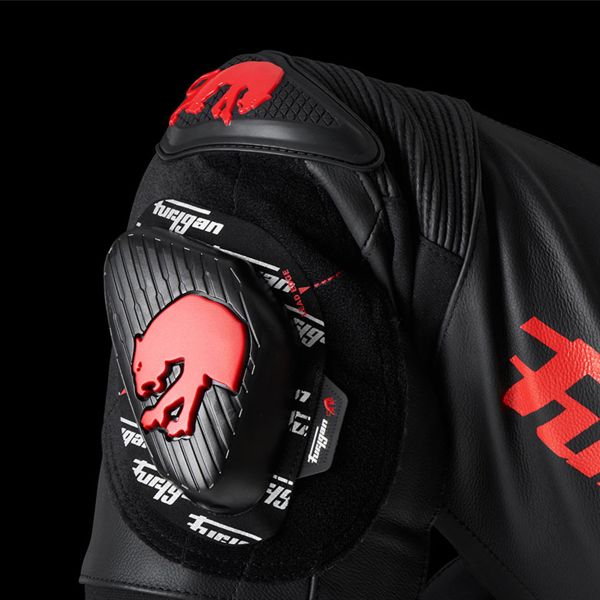 Furygan Drack Black Red