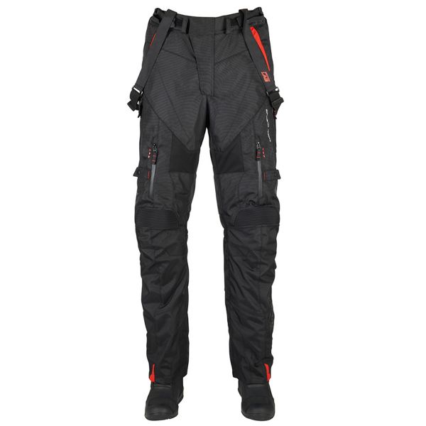 Motorradhose Furygan Gravity Black Red Pant
