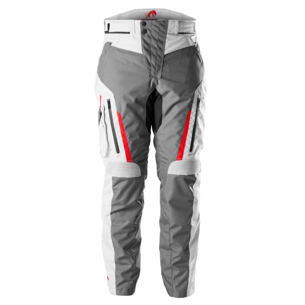 Motorradhose Furygan Killington Grey Pearl Red