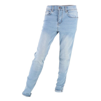 Motorradhose Helstons Calamity Bleu Bleach