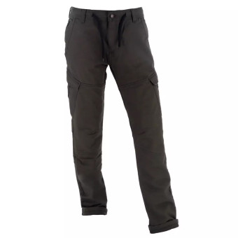 Motorradhose Helstons Portland Cotton Cordura Black