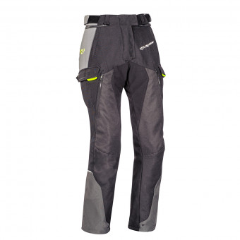 Motorradhose Ixon Balder Pant Lady Black Grey Bright Yellow
