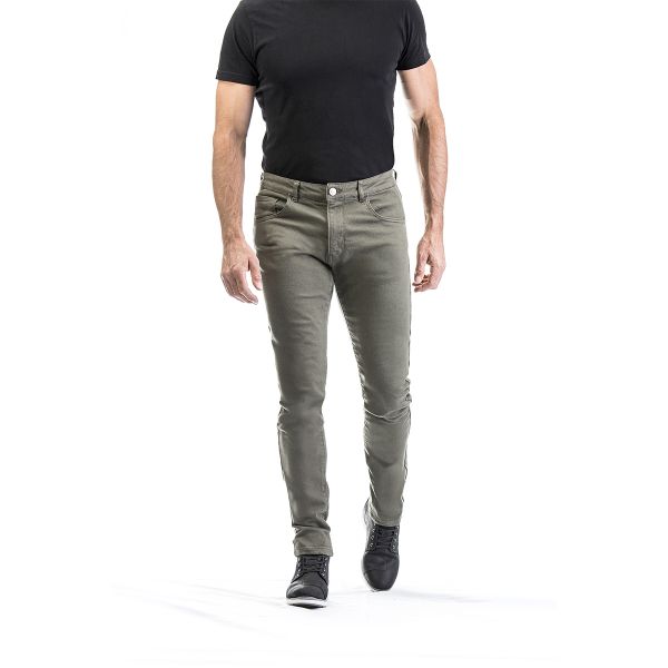 Motorradjeans Ixon Flint Kaki