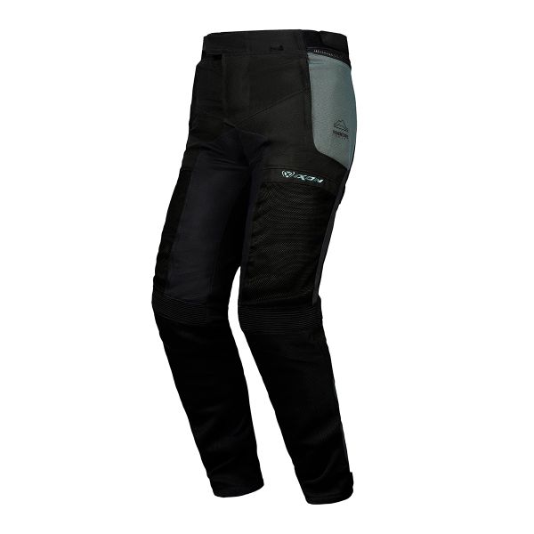 Motorradhose Ixon M-Njord Pant Tactical Green Black Yellow