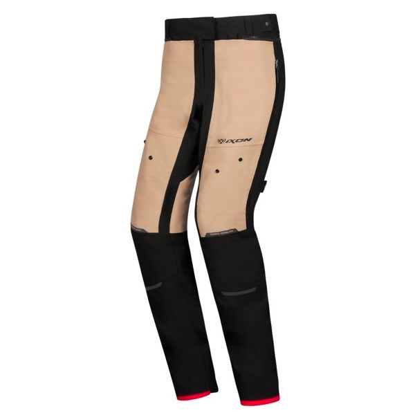 Motorradhose Ixon M-SKD PT Lady Sand Black Red Motorradhose Ixon M-SKD PT Lady Sand Black Red