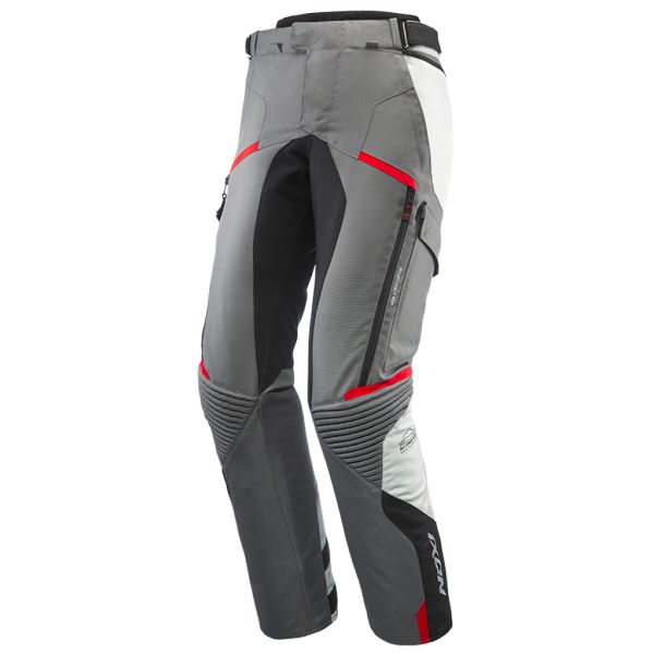 Motorradhose Ixon Midgard PT Grey Black Red Motorradhose Ixon Midgard PT Grey Black Red