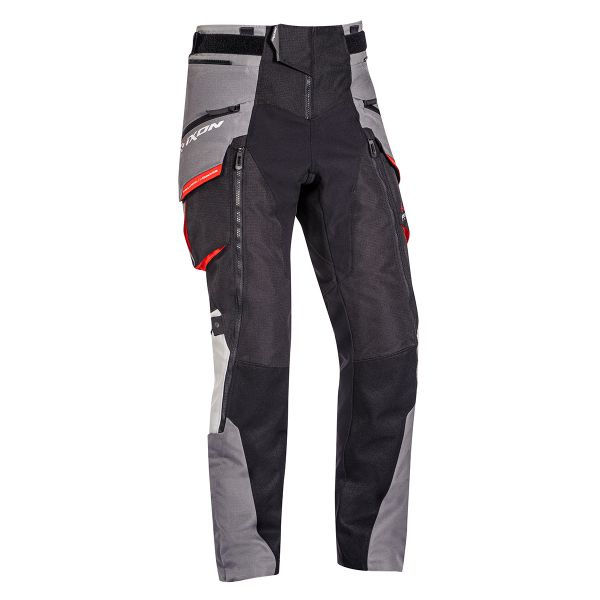 Motorradhose Ixon Ragnar Pant Black Grey Red Motorradhose Ixon Ragnar Pant Black Grey Red