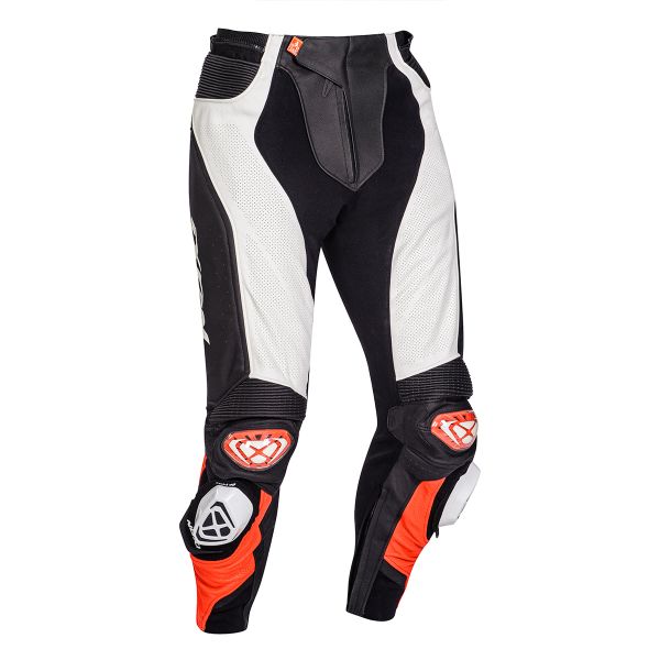 Motorradhose Ixon Vendetta Pant Evo Black White Red Motorradhose Ixon Vendetta Pant Evo Black White Red