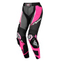 Motorradhose Ixon Vortex 3 Pant Lady Black Pink White
