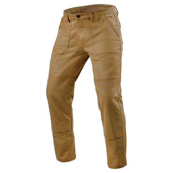 Motorradhose REV'IT Davis Dark Camel