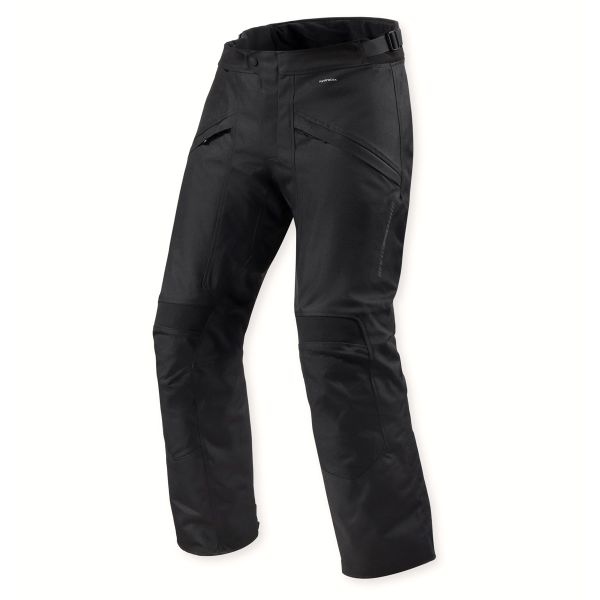 Motorradhose REV'IT Factor 5 H2O Ladies Black Standard
