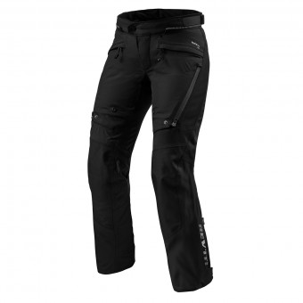 Motorradhose REV'IT Horizon 3 H2O Ladies Black Short