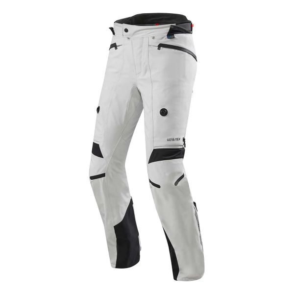 Motorradhose REV'IT Poseidon 2 GTX Silver Black Standard Motorradhose REV'IT Poseidon 2 GTX Silver Black Standard