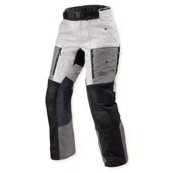 Motorradhose REV'IT Sand 5 H2O Ladies Silver-Black Short