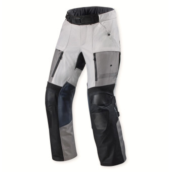 Motorradhose REV'IT Sand 5 H2O Silver-Black Long