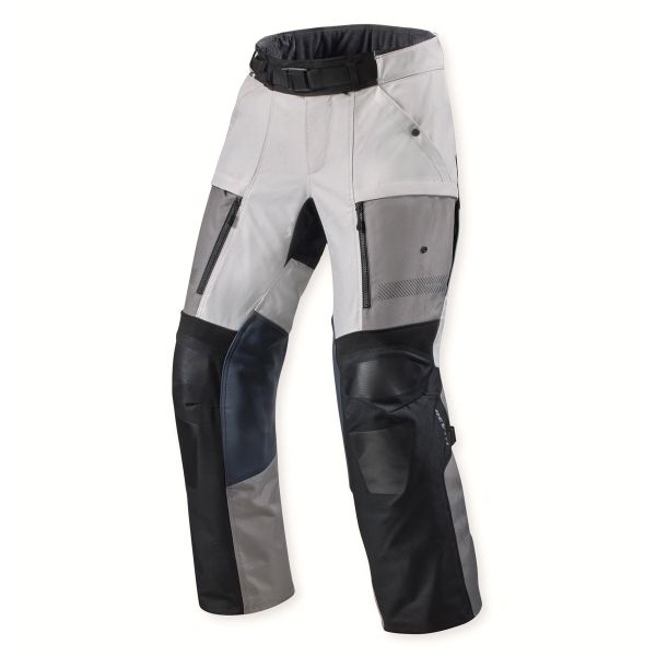 Motorradhose REV'IT Sand 5 H2O Silver-Black Standard