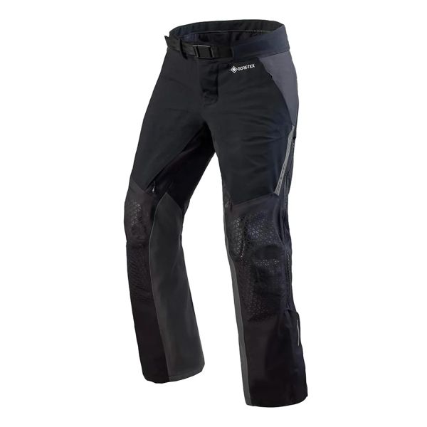 Motorradhose REV'IT Stratum GTX Black Grey Short Motorradhose REV'IT Stratum GTX Black Grey Short