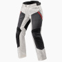 Motorradhose REV'IT Tornado 4 H2O Pant Ladies Silver Black