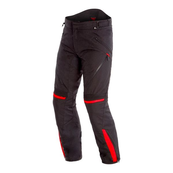 Motorradhose Dainese Tempest 2 D-Dry Pants Black Tour Red Motorradhose Dainese Tempest 2 D-Dry Pants Black Tour Red