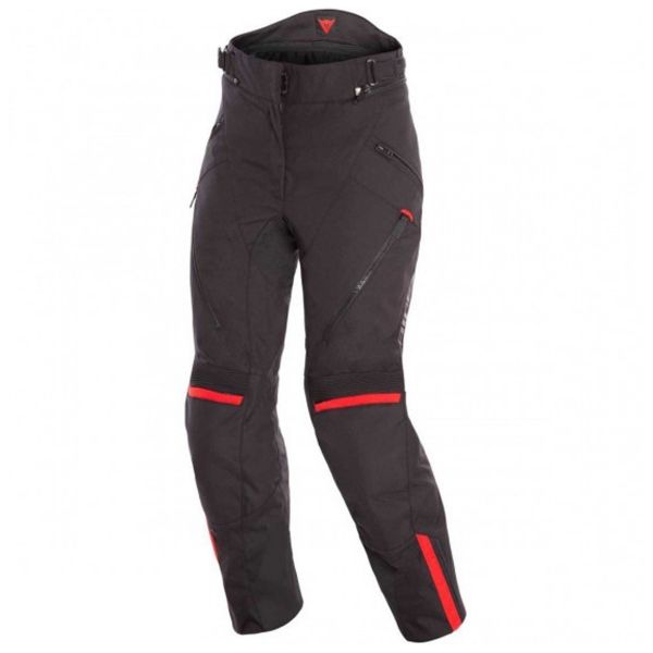 Motorradhose Dainese Tempest 2 Lady D-Dry Pants Black Tour Red Motorradhose Dainese Tempest 2 Lady D-Dry Pants Black Tour Red