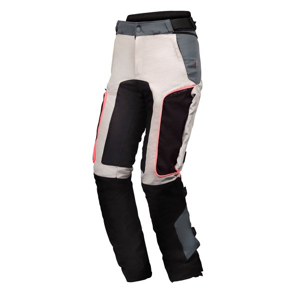 Motorradhose Ixon Vidar Pant Grege Tactical Green Red