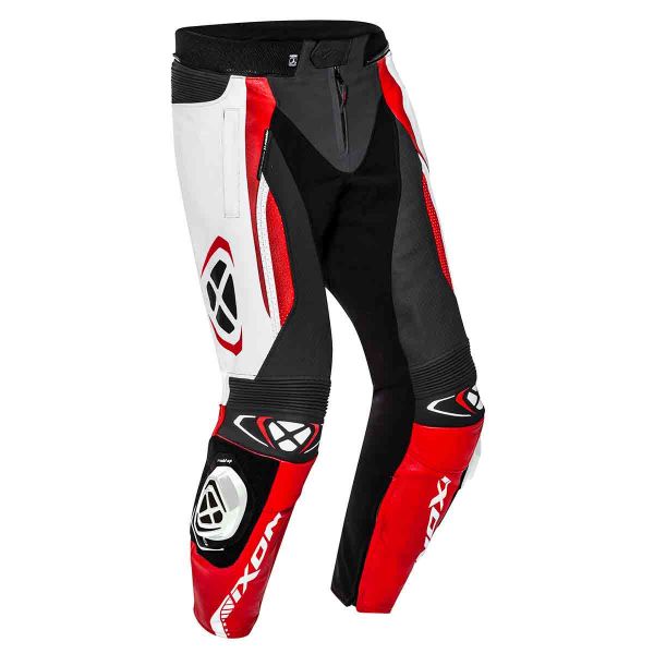 Motorradhose Ixon Vortex 2 Pant Black White Red