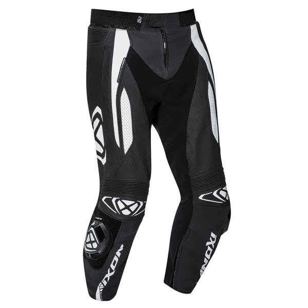 Motorradhose Ixon Vortex 2 Pant Black White