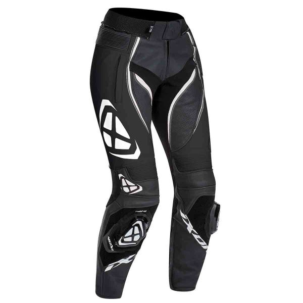 Motorradhose Ixon Vortex Lady Pant Black White Motorradhose Ixon Vortex Lady Pant Black White