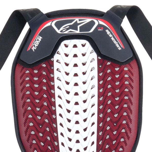 Alpinestars Nucleon Plasma Back Protector Strap Black White Red